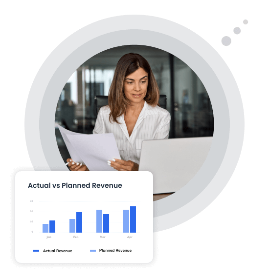 track actual results against your forecast predictions